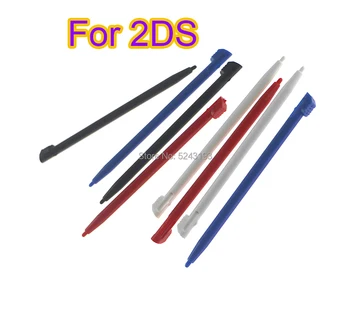 

5pcs/lot Plastic Stylus Pen Screen Touch Pen For 2DS console touch stylus(2 type available)