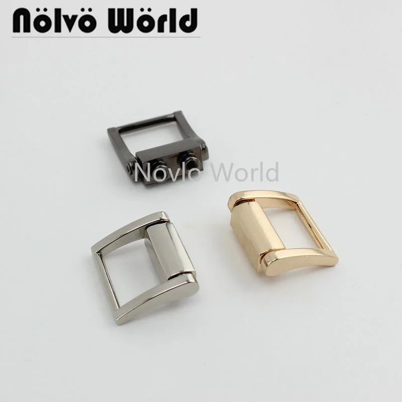 

2 pieces test, 3 colors, metal hanger connects for handbags tassel squre buckle screws handles hardware accessories