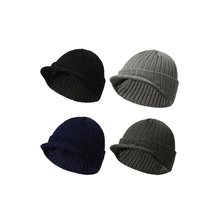 Многоцветная шерстяная шапка для женщин и мужчин, теплая спортивная шапка, Остроконечные шапки, зимние лыжные вязаные шапки