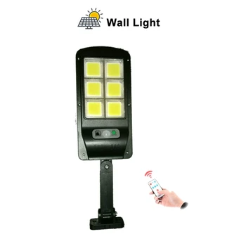 

Solar light lamp floodlight reflector Wall For Outdoor Yard Garden PIR Motion Sensor LED Waterproof Security Yard LED remote con