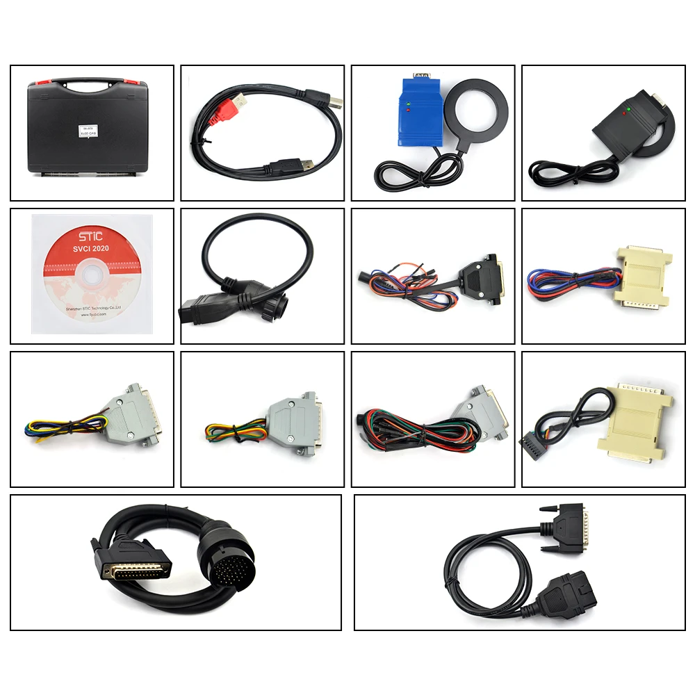 SVCI2020 SVDI FVDI OBD2 ключевой программист все функции VVDI2 SVCI V2015 FVDI J2534 без ограничений Fvdi