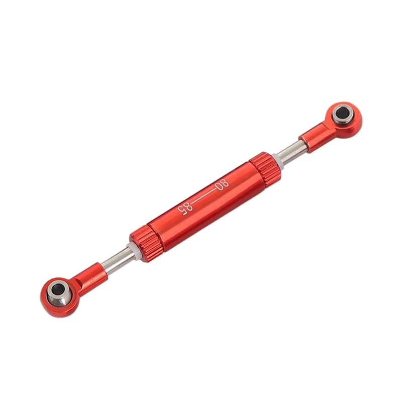 

1/10 Adjustable Length(80-85)Servos Pull Rod-Steering Lever for RC Crawler Remote Control Toys Car SCX10 90046 TRX4