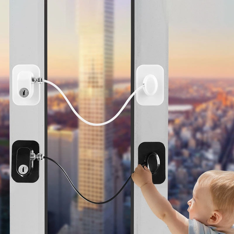 Cabinet Lock for Baby Safety Refrigerator Window Door Closet Security Locks Prevent The Open Protect Kids Easy Install | Мать и ребенок