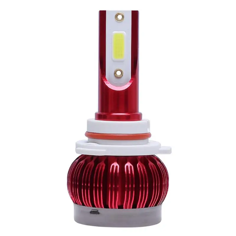 1 шт. COB фары лампы H7 светодиодный H11 LED H4 H1 5202 9005 9006 комплект фар 6500K Автомобильные
