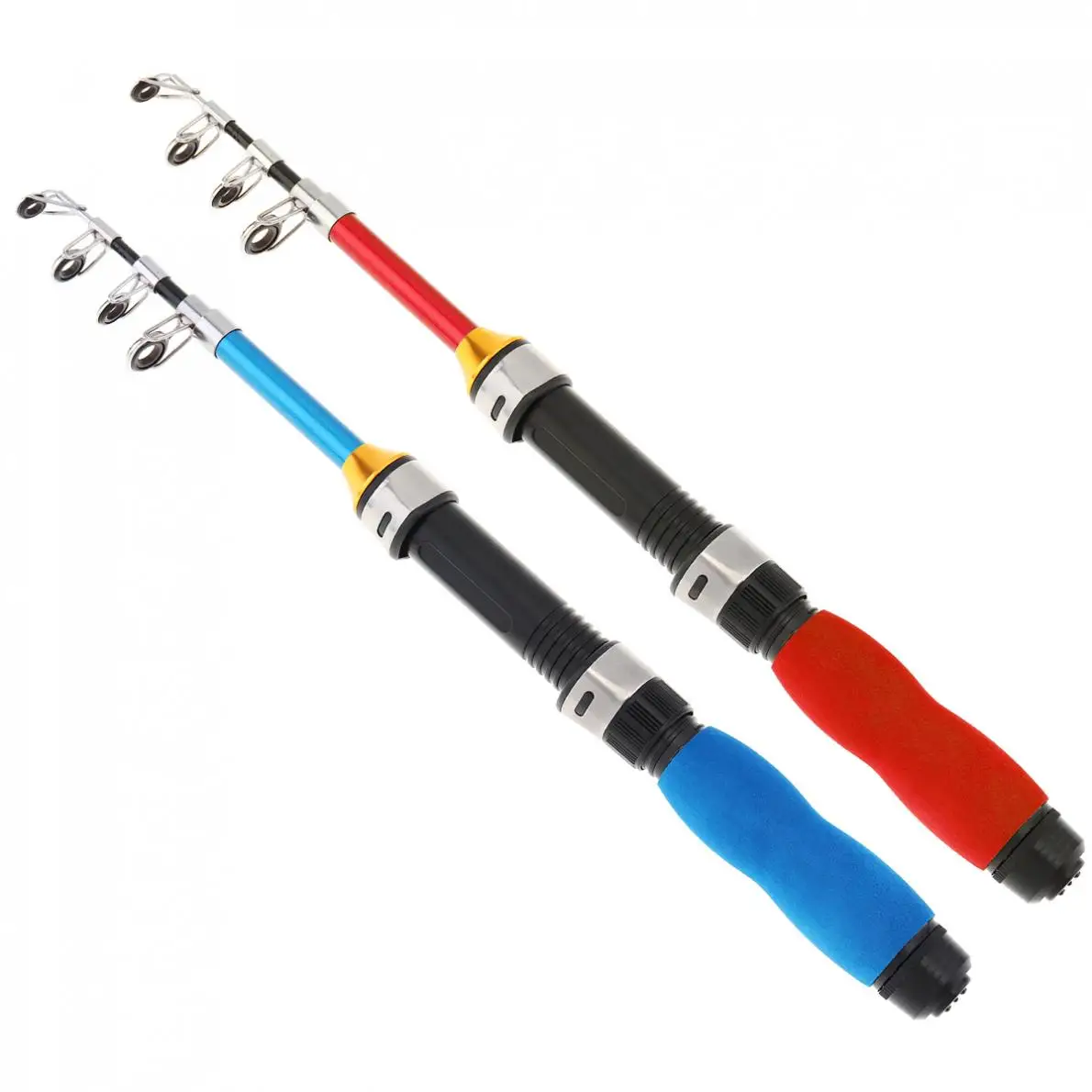 1m Ultrashort Portable Ice Fishing Rod Reel Line Combo Full Kits with Soft Shrimp Lure Float Lead weight Combo Fishing Rods