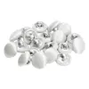 20 10mm Botones DIY Smooth Satin Covered Metal Shank Buttons US Stock Sewing Fasteners for Tuxedo Suits Bridal Gowns Decoration 1