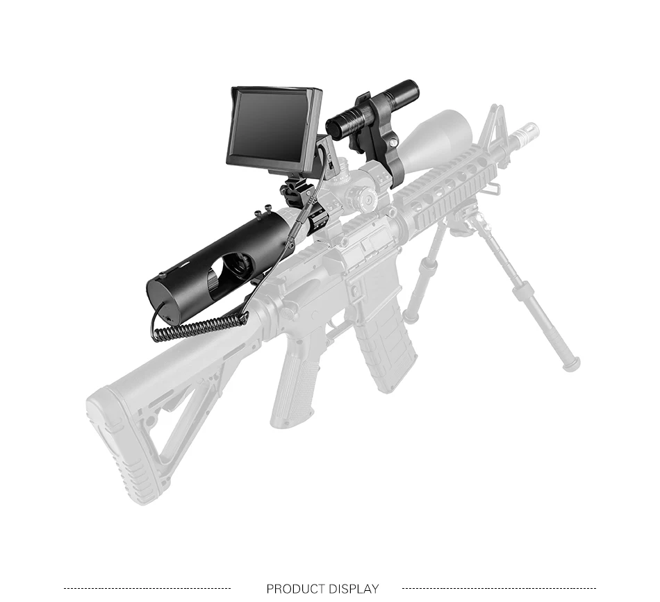 Dispositivo de Visão ir à Prova Visão Noturna Riflescope Caça Scopes Óptica Tático 850nm Infravermelho Led Dwaterproof Água Câmera 17 High Quality Esporte e Lazer