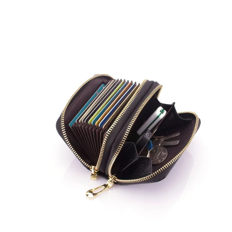 RFID карты Чехол кожаный кредитной банк держатель для карт унисекс