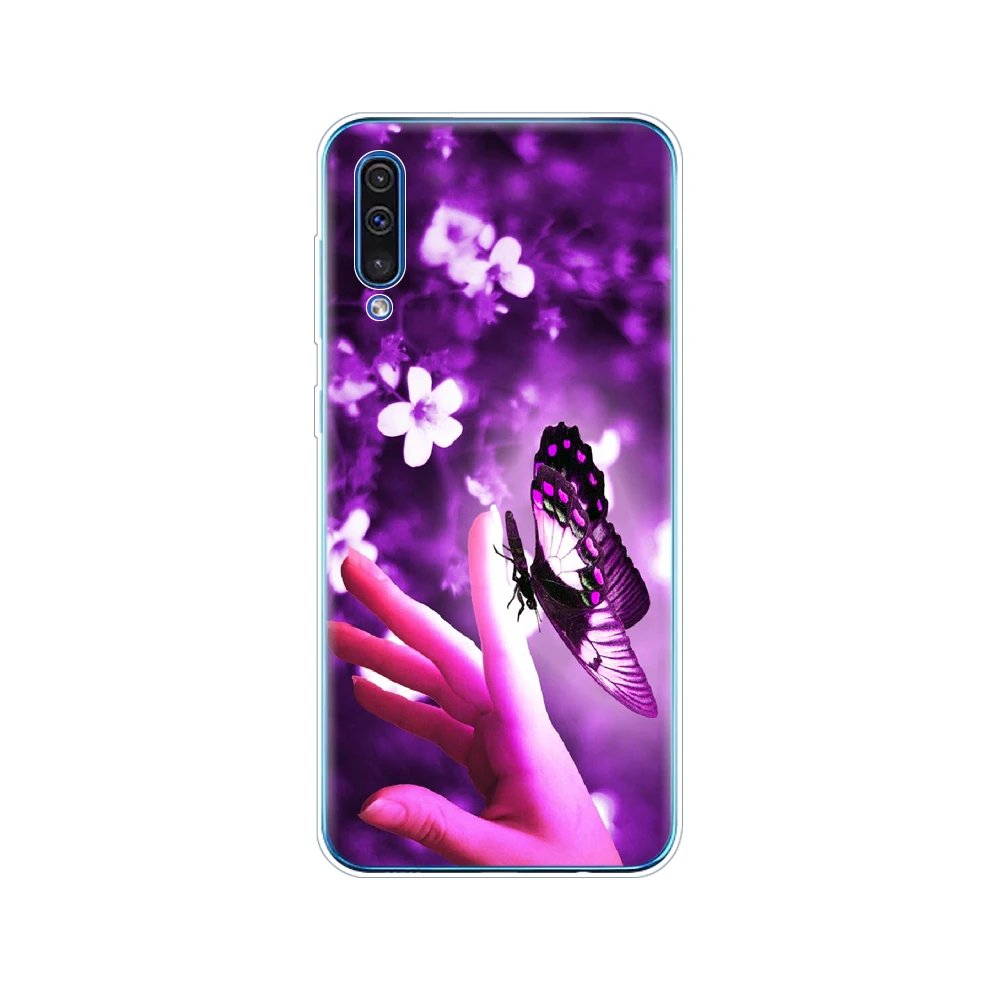 34522 Чехол для samsung Galaxy A50, силиконовый чехол-бампер из ТПУ для samsung A50 A505 A505F, SM-A505F, мягкий чехол-накладка 6,4 - Цвет: 34522