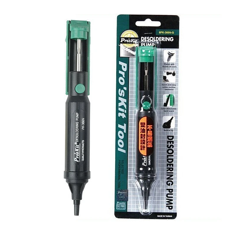 Brand Proskit 8pk366ng Desoldering Pump Piston With Double Oil Seals