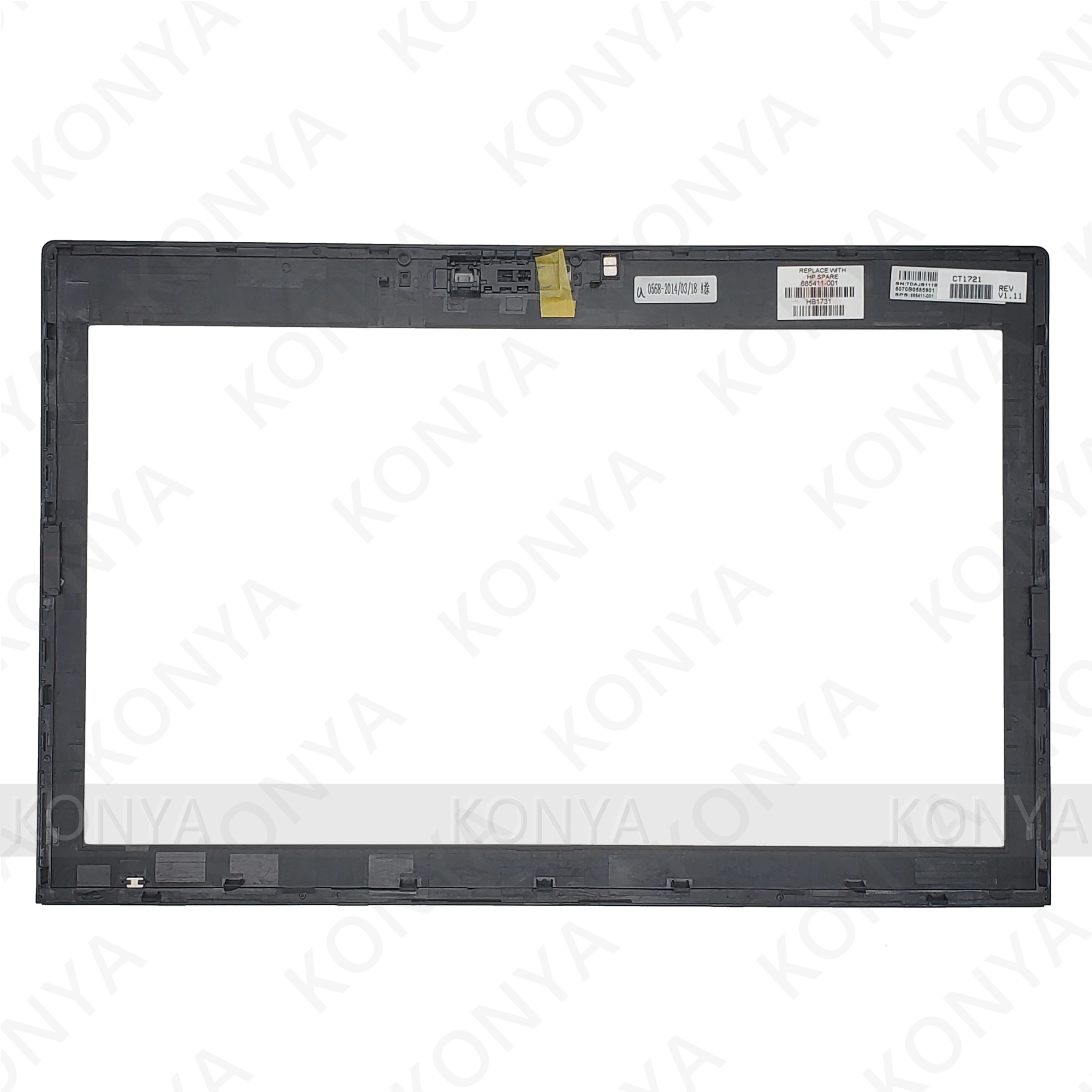 Для HP EliteBook 2570P ЖК-экран передняя панель крышки 685411-001 6070B0585901 685412-001 6070B0585902