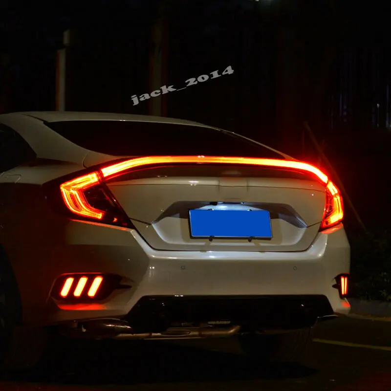 

Задний светодиодный фонарь для 2016 2017 2018 2019 Honda Civic 10th