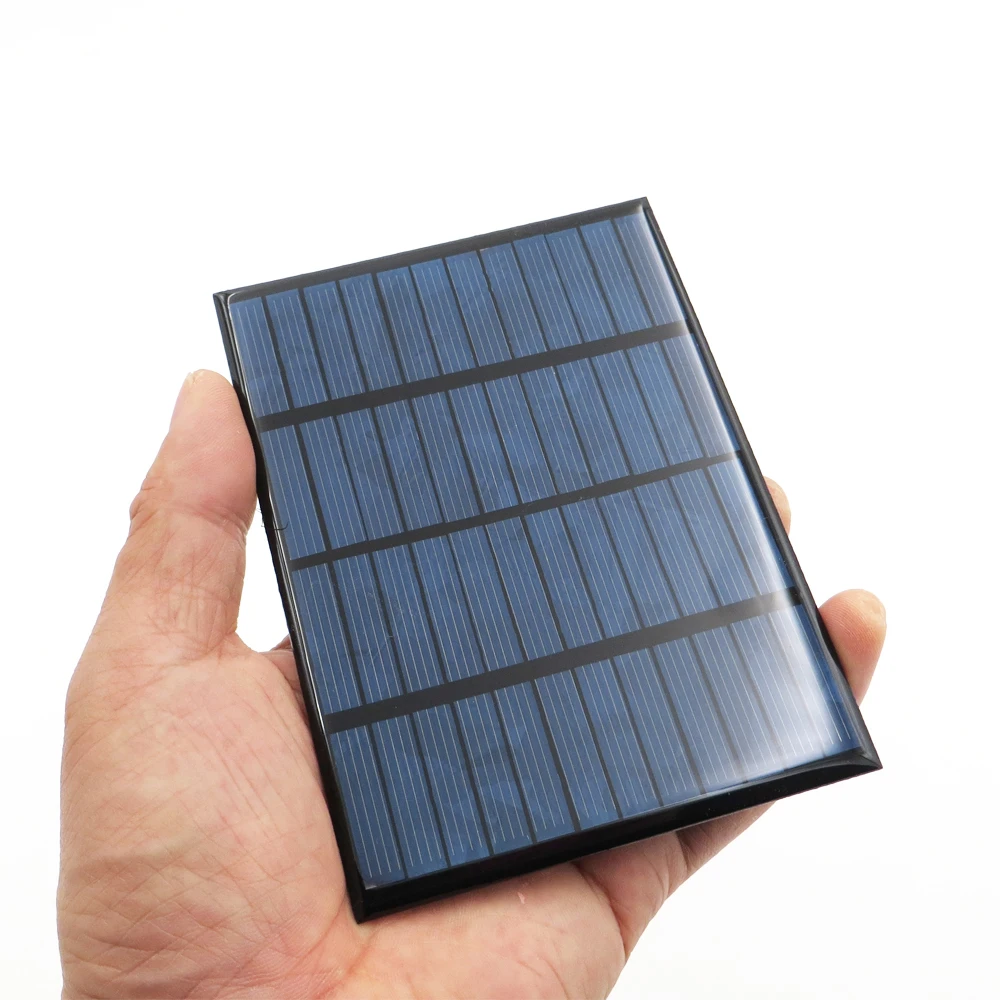12V 1,5 W Панели солнечные Стандартный эпоксидный поликристаллический кремний DIY батарея заряд энергии Модуль Мини Солнечная батарея игрушка