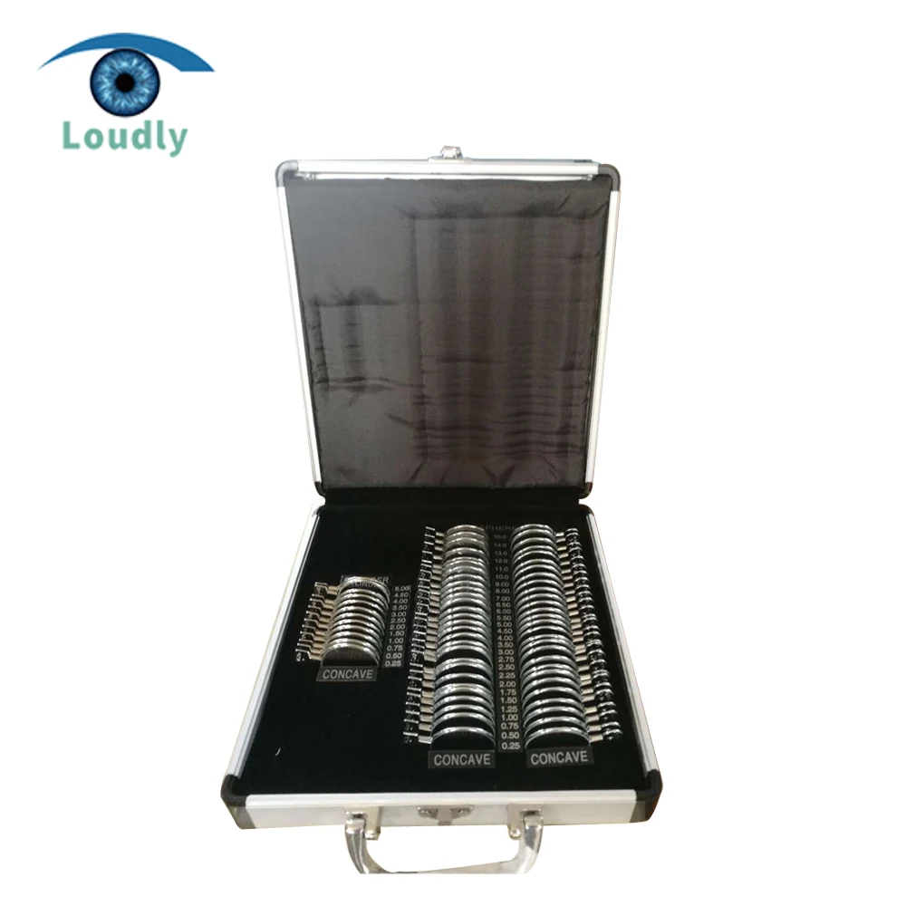 Громкий бренд офтальмологическое оборудование 68 шт металлические диски пробный