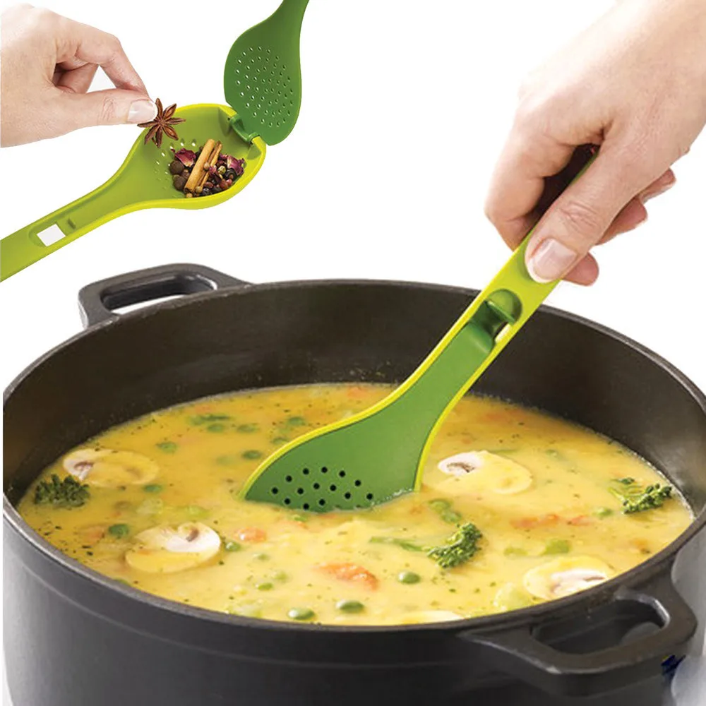 Инструмент для приправ вареный суп многоцелевой кулинарная Ложка Столовые приборы для дома стойка для ложек риса высокотемпературные кухонные инструменты