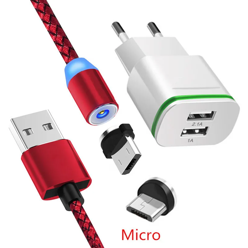 

Magnetic Micro USB Cable For Samsung Galaxy A6 Honor 7X 8C Xiaomi 6a Redmi 4x 5a Note 5 vivo Y12 Y15 S1 Z3x Mobile phone charger