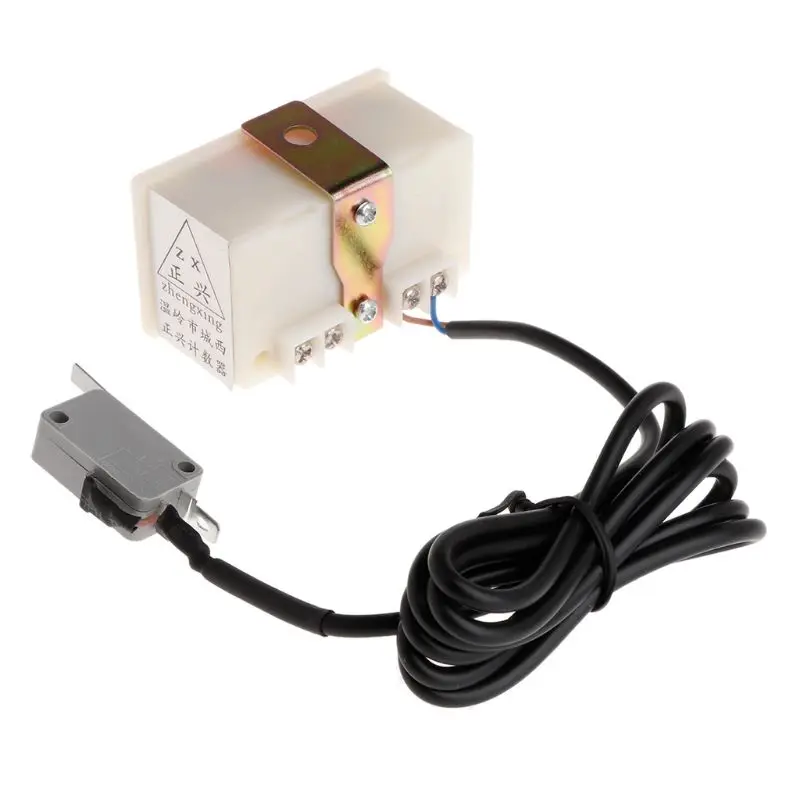 Digital 5 Digit LCD Electronic Punch Counter With Microswitch Reset&Pause Button A0KF — view 3