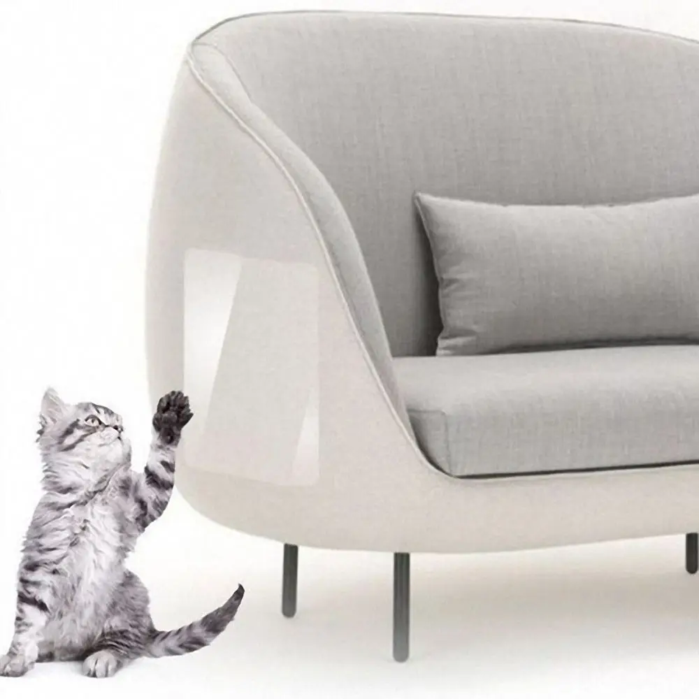 2/4 шт. самоклеящиеся наклейки для защиты от царапин на диване кошек Практичная