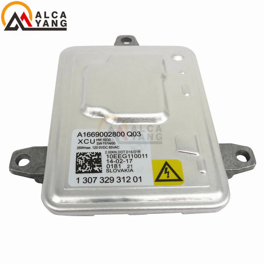 2012-2014 M-ercedes-B-enz C ML GL SL SLK Class D1S D1R Xenon Headlight HID Ballast Control Unit A1669002800