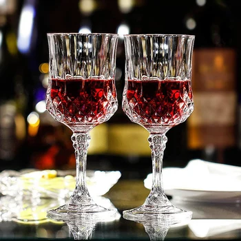 

Set of 2 high quality crystal party whiskey wine glass home party beer drinking glass cups 200901-34
