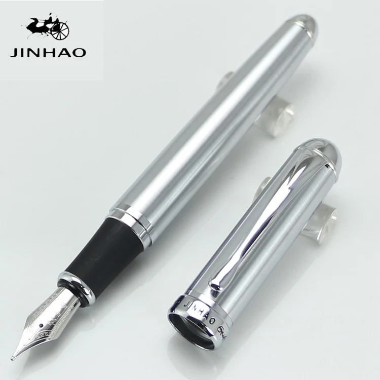JINHAO 750 благородный железо серый 18KGP перьевая ручка с перьевым наконечником