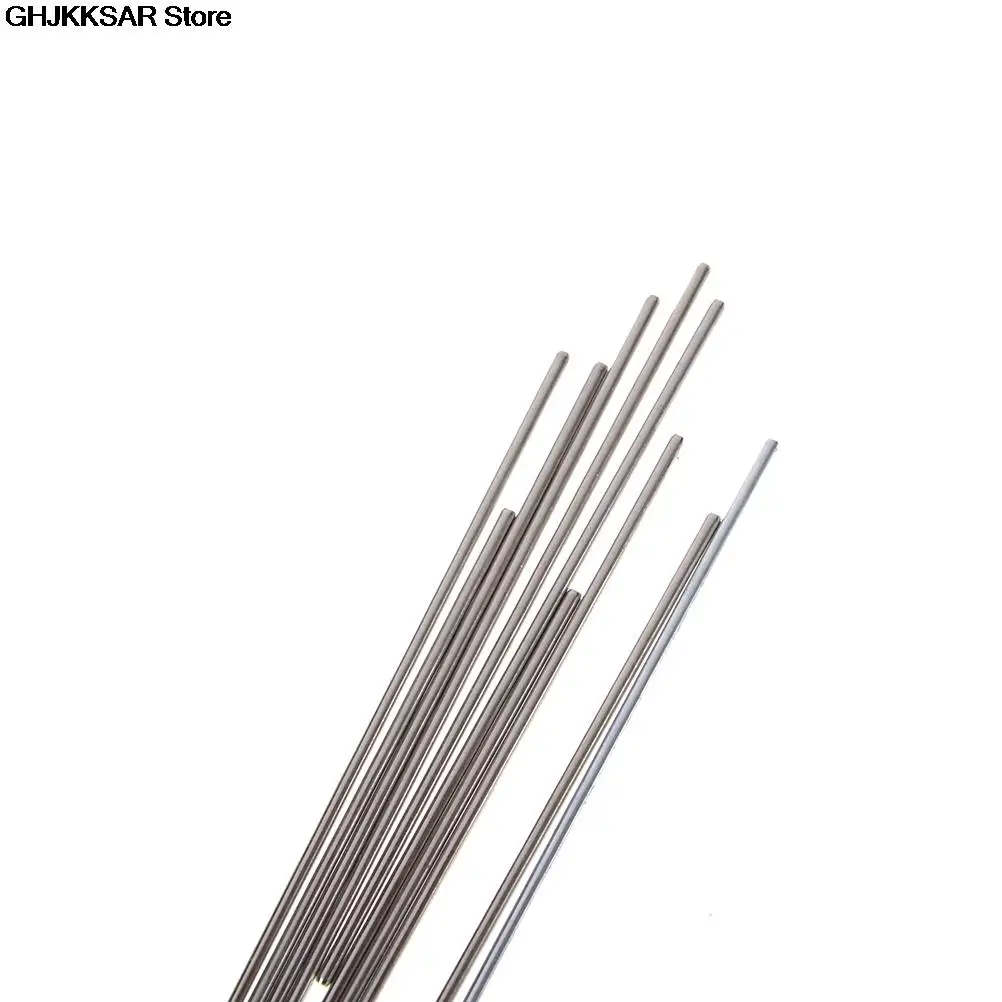 Metal Model Axle Gear Shaft Diameter 2mm DIY Toy Accessories for Car 2*100mm 10Pcs linear shaft rod