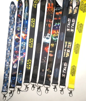 

20 pcs STAR WARS Key Chains Neck Strap Keys Camera ID Card Lanyard Z03