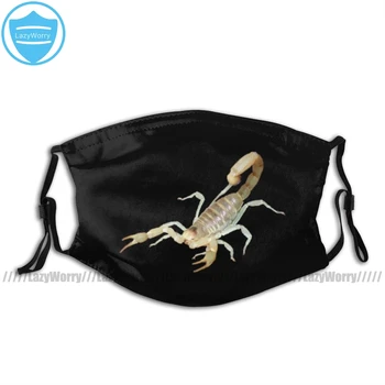 

Scorpion Mouth Face Mask Scorpion Facial Mask with 2 Filters Beautiful Adult Polyester Mask
