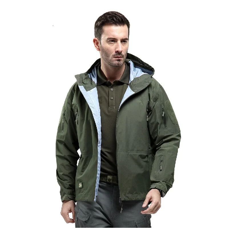 

Men Version TAD Upgraded Military Jacket Raptor hard shell Army Tactical Camouflage Outerwear Coat