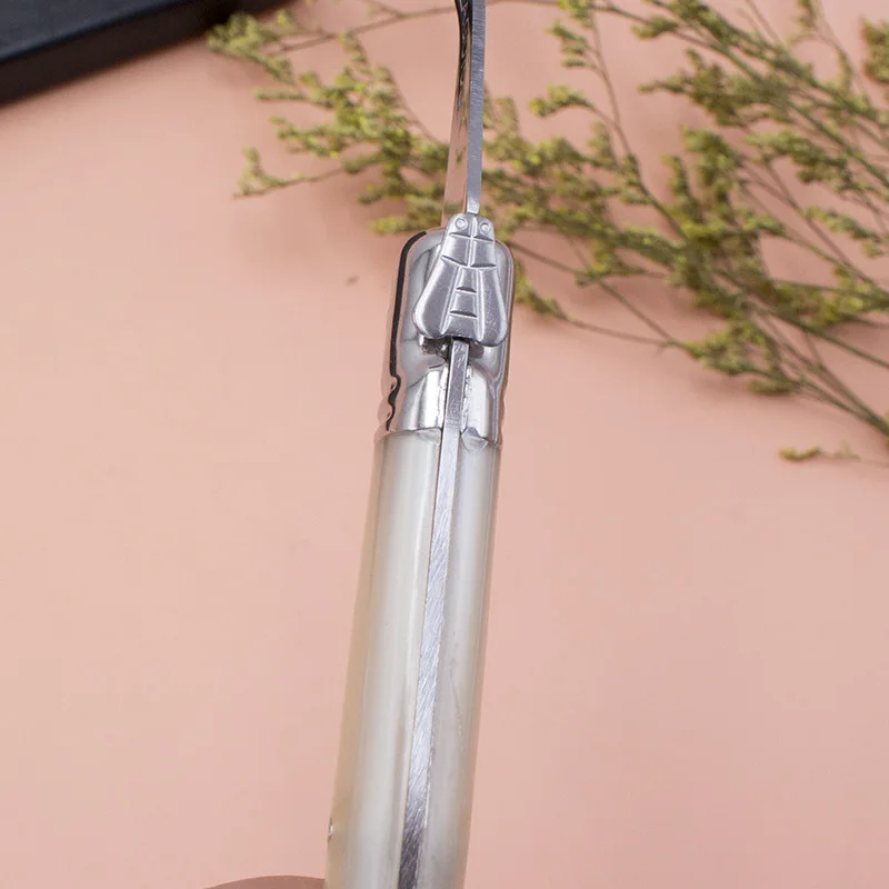 LAGUIOLE テーブルナイフ 8本セット ラギオレステーキナイフセット,プラスチックハンドル付き