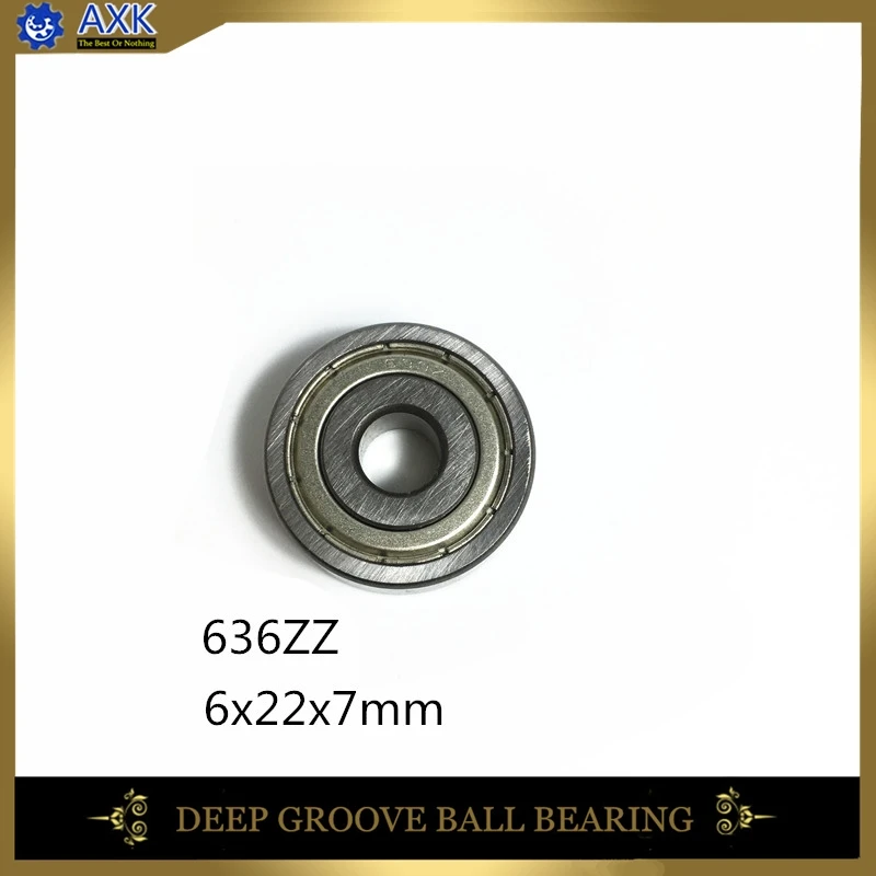 636ZZ /S636ZZ Bearing 6*22*7 mm ( 10 Pcs ) ABEC-1 Grade S636ZZ SS 636 Z Stainless Steel Miniature S636 ZZ Ball Bearings | Обустройство