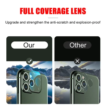 Objektiv Schutz Glas Für iPhone 11 Pro Max Kamera Gehärtetem Glas 11Pro Film Screen Protector 11Max Promax Tremp Rüstung Blatt — изображение 5