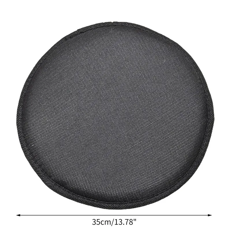 Black 35cm Новое поступление, чехол для стула, круглый чехол для стула, Чехол для стула, упругий барный вращающийся стул, протектор для домашнего стула, Декор - Цвет: Black 35cm