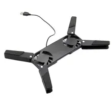 Folding USB Dual Fan Cooler Rotatable Cooling Pad Stand For PC Computer Laptop Notebook Macbook X6HB Folding USB Dual Fan Cooler Rotatable Cooling Pad Stand For PC Computer Laptop Notebook Macbook X6HB