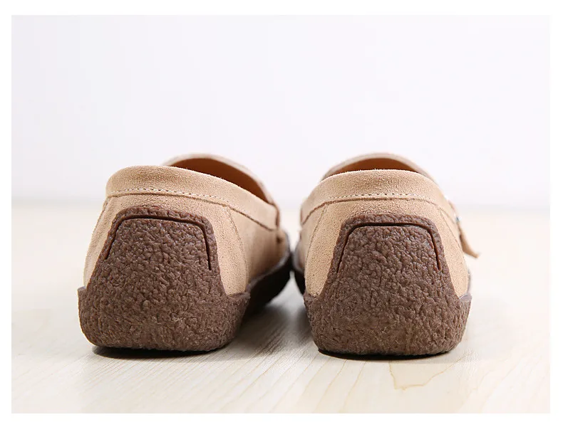 HX 7732-2019 Spring Autumn New Arrival Genuine Leather Women Flats Shoe-6