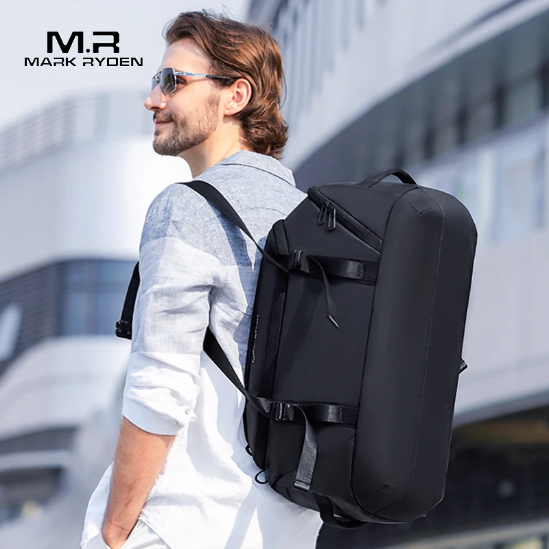 Mark Ryden Large Capacity Travel Backpack Bags Men Hand Luggage Bags Multifunction Travel Male Duffle Bag