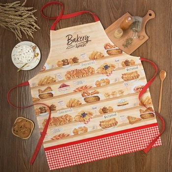 

Apron "Ethel" Bakery house 70x60 cm, 100% cotton, reps 210 g / m2