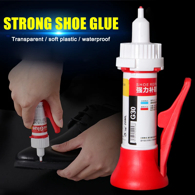 Обувь для ремонта клея водонепроницаемая прочная связь портативная PU кожи