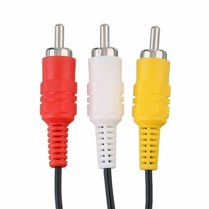 6 футов RCA AV TV Аудио Видео стерео кабель Шнур для Playstation PS1 PS2 PS3 A/V цифровые кабели