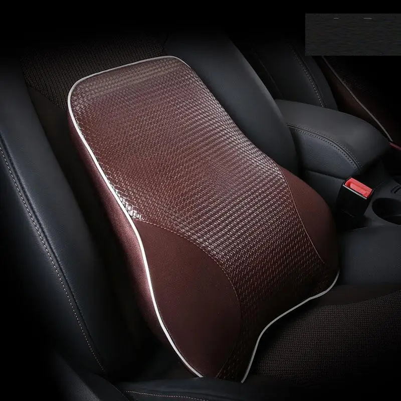 

Yiwa Car Lumbar Back Support Pillow Space Memory Cotton Car Cushion