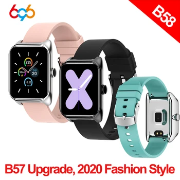 

696 B57 Upgrade B58 Smart watches IP67 Waterproof Heart Rate Blood Pressure fitness tracker Sport Smartwatch For Android IOS