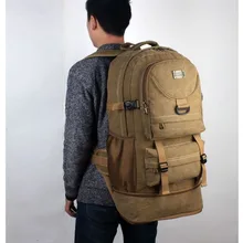 Большая чаша на открытом воздухе рекорд холм 70l больше функций Дорожная сумка на оба плеча холст туристический рюкзак на аксессуар для ног