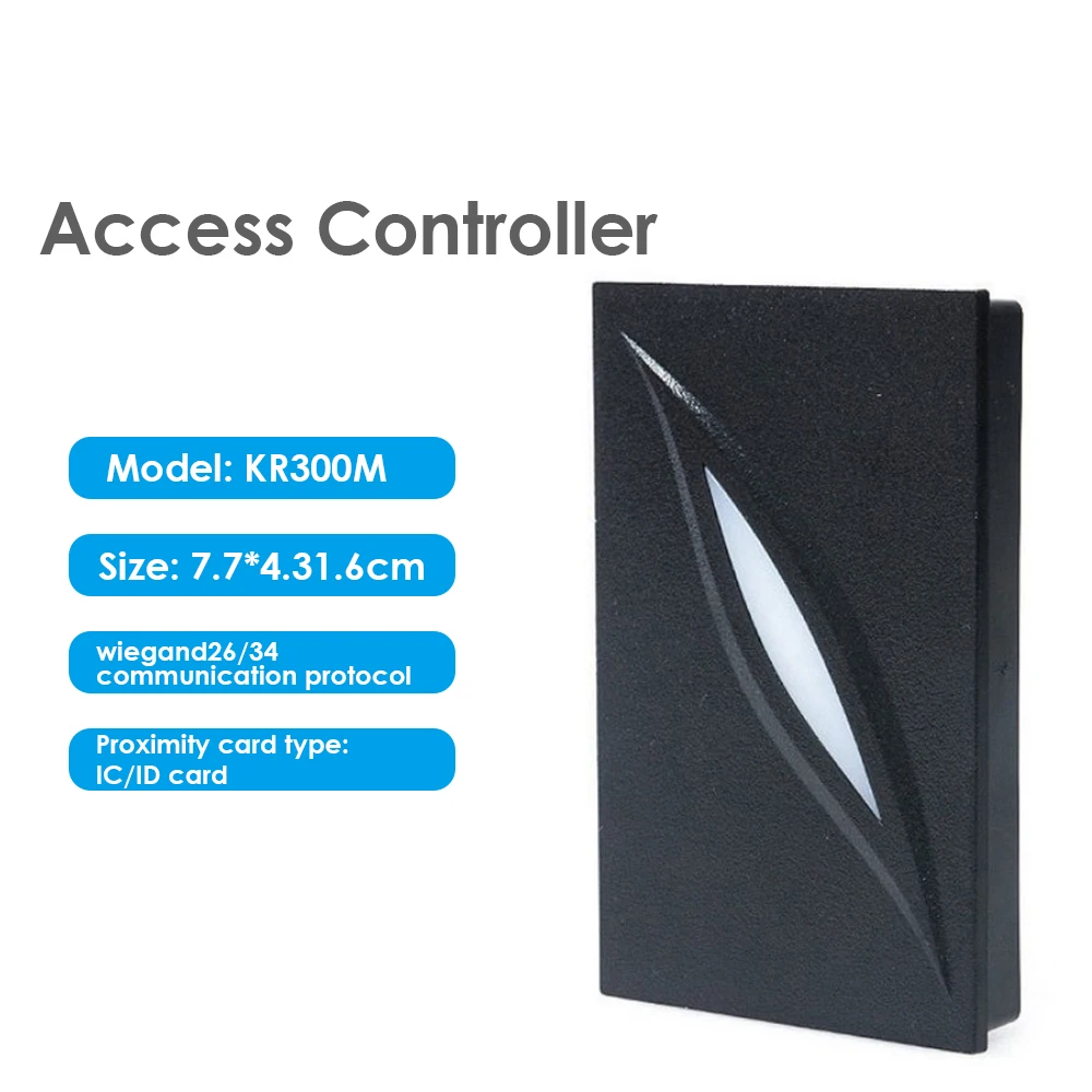 위건 도어 액세스 제어 카드 리더 키트 (RFID IC 포함) C3-100 C3-200 C3-400 모델 KR101E KR101M ID 카드 리더 포함