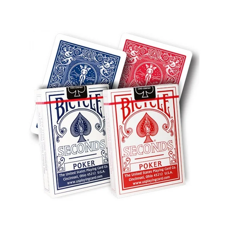 2 шт./компл. велосипед секунды игральные карты для покера синий и красный велосипед магические обычные колоды всадник обратно стандартные колоды волшебный трюк детские игрушки