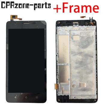 

Black with frame For MTC SMART SURF 2 4G LCD display with touch screen digitizer sensor panel assembly free shipping