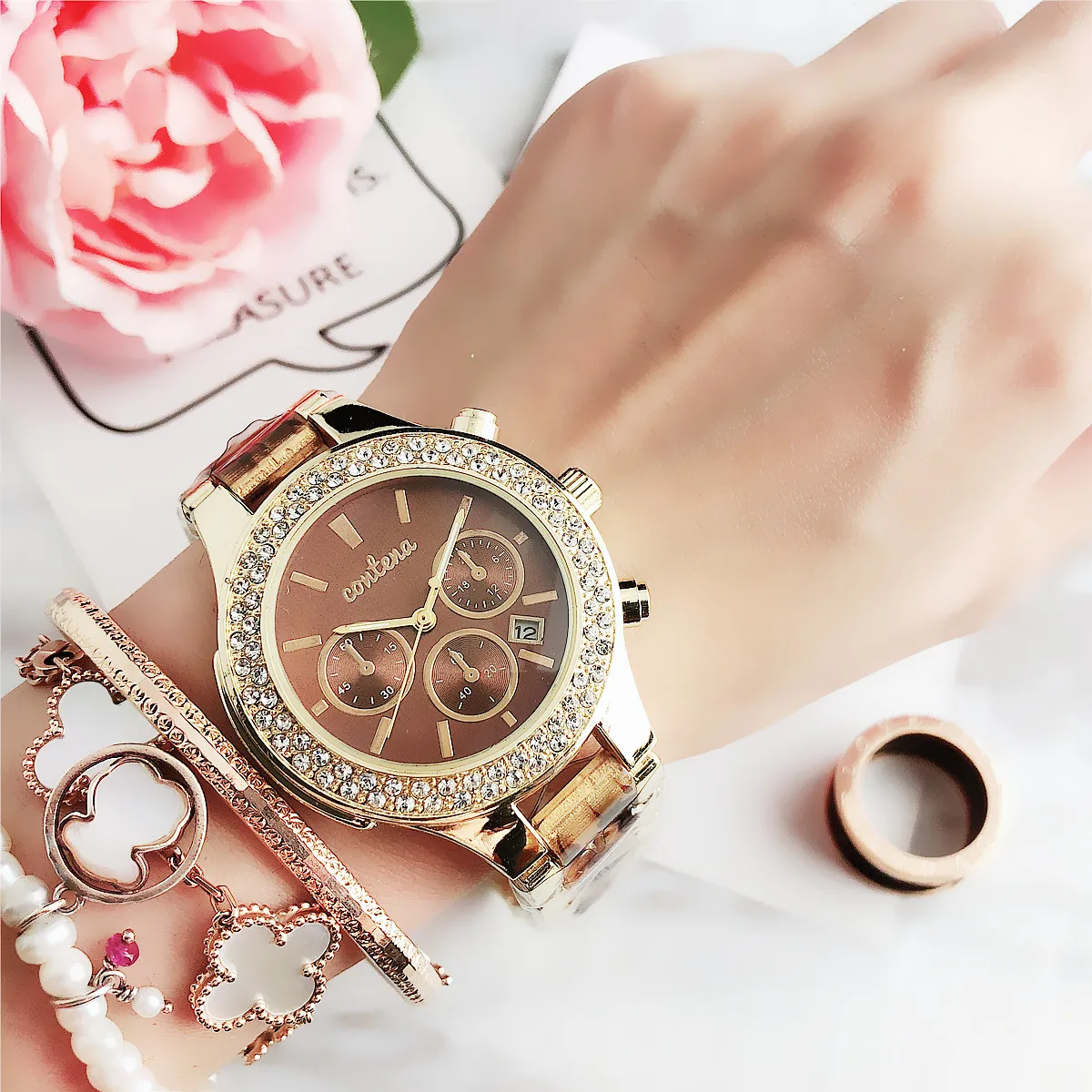 7085H Baiji модные повседневные женские часы силиконовые подарочные часы
