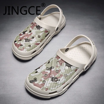 

2020 New Crocks Shoes Male Mens Shoes Crocse Sandals Sandalias Summer Shoes Sandalen Slippers Sandalet hombre Sandali Croc Clogs