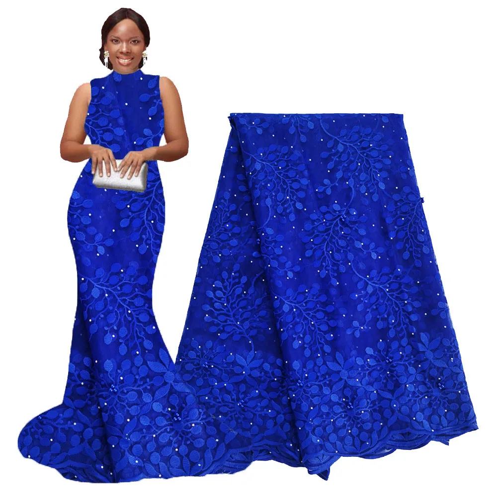 african-lace-royal blue