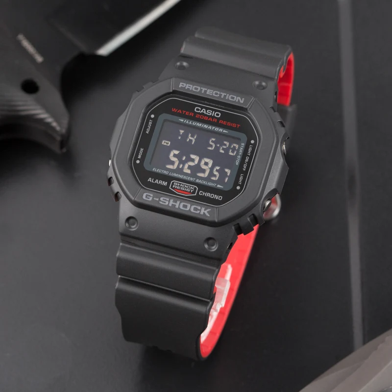 Jam Tangan Casio DW 5600HR 1|Olahraga Jam Tangan| - AliExpress