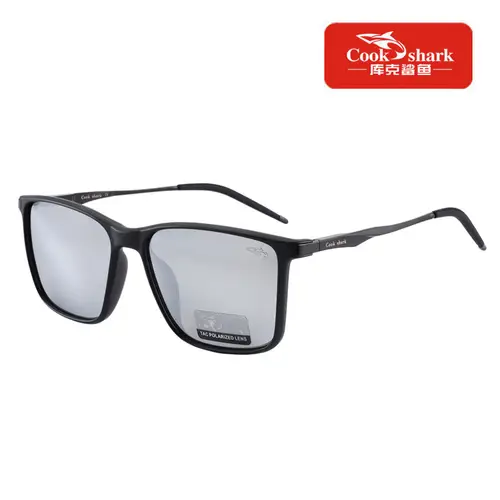 Cook Shark polarized sunglasses men's sunglasses women's UV protection driving special color-changing glasses trend personality - Image 10